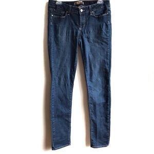 Paige Skyline Ankle Peg Skinny Dark Wash Jeans Size 28. E01